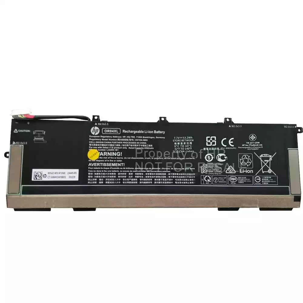 HP OR04XL - OR04XL Original Laptop Notebook Battery (1 Yr Warranty)