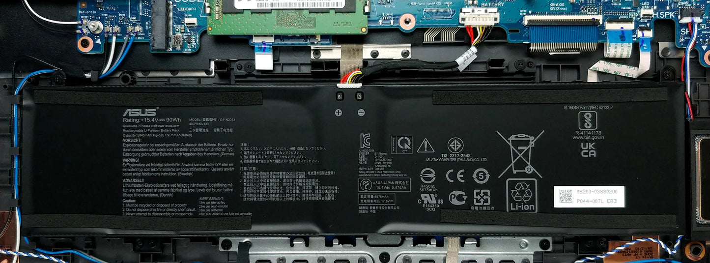 ASUS ROG Strix G17 G713RS-LL007W - C41N2013 Original Laptop Notebook Battery (1 Yr Warranty)