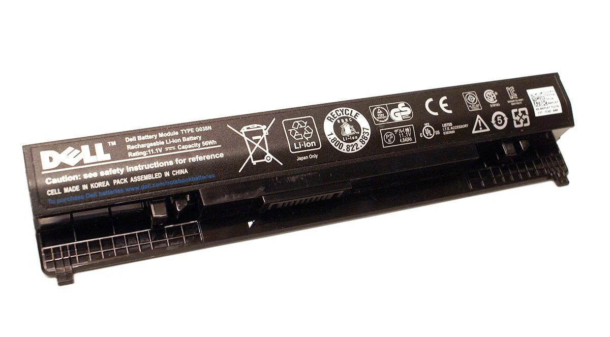 DELL 00R271 01P255 04H636 06P147 0F079N 0G038N 0J017N 0J024N - G038N Genuine Original Laptop Notebook Battery ( 1 Yr Warranty )