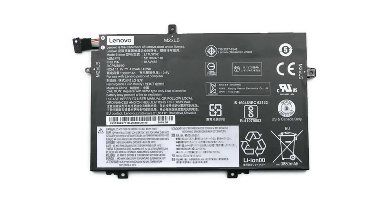 LENOVO L17M3P53 - L17M3P53 Original Laptop Notebook Battery (1 Yr Warranty)