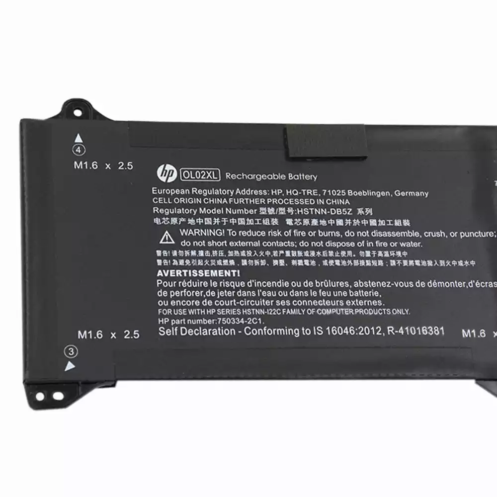 HP OL02XL - OL02XL Original Laptop Notebook Battery (1 Yr Warranty)