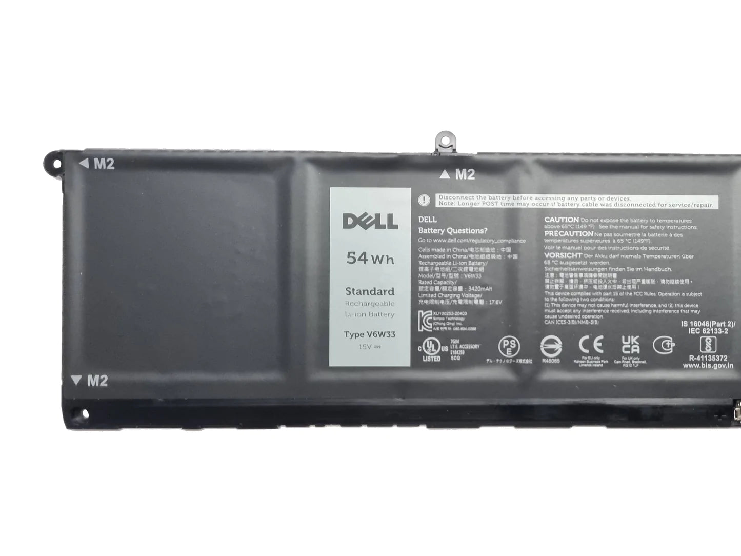 DELL V6W33 - V6W33 Genuine Original Laptop Notebook Battery (1 Yr Warranty)