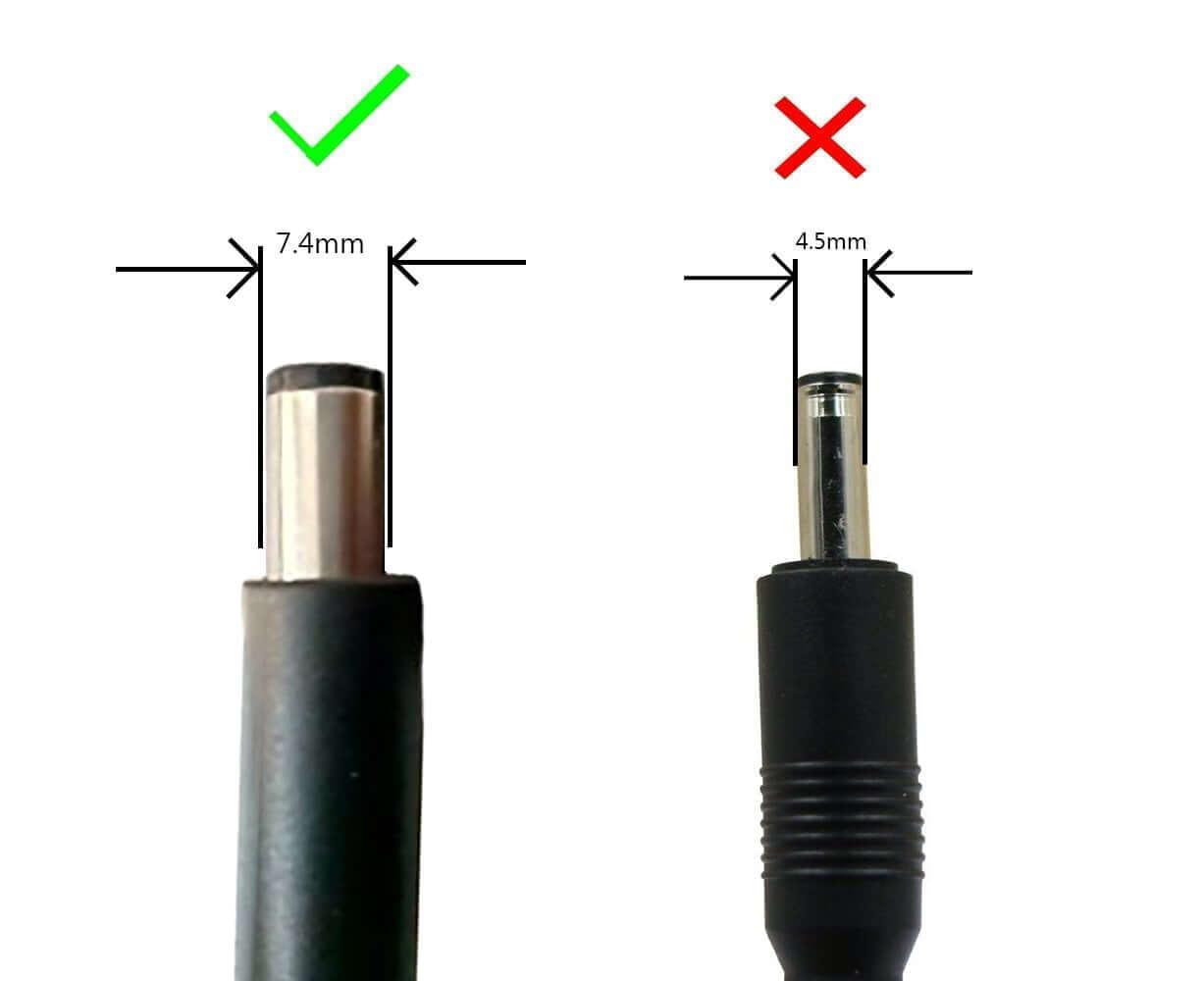 LAPTOP CHARGER 65W 19.5V 3.34A GENUINE Original Adapter ( 7.4 MM ) ( 1 Yr Warranty ) Model : Dell Inspiron 1525