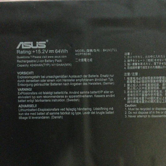 ASUS B41N1711 - B41N1711 Original Laptop Notebook Battery (1 Yr Warranty)