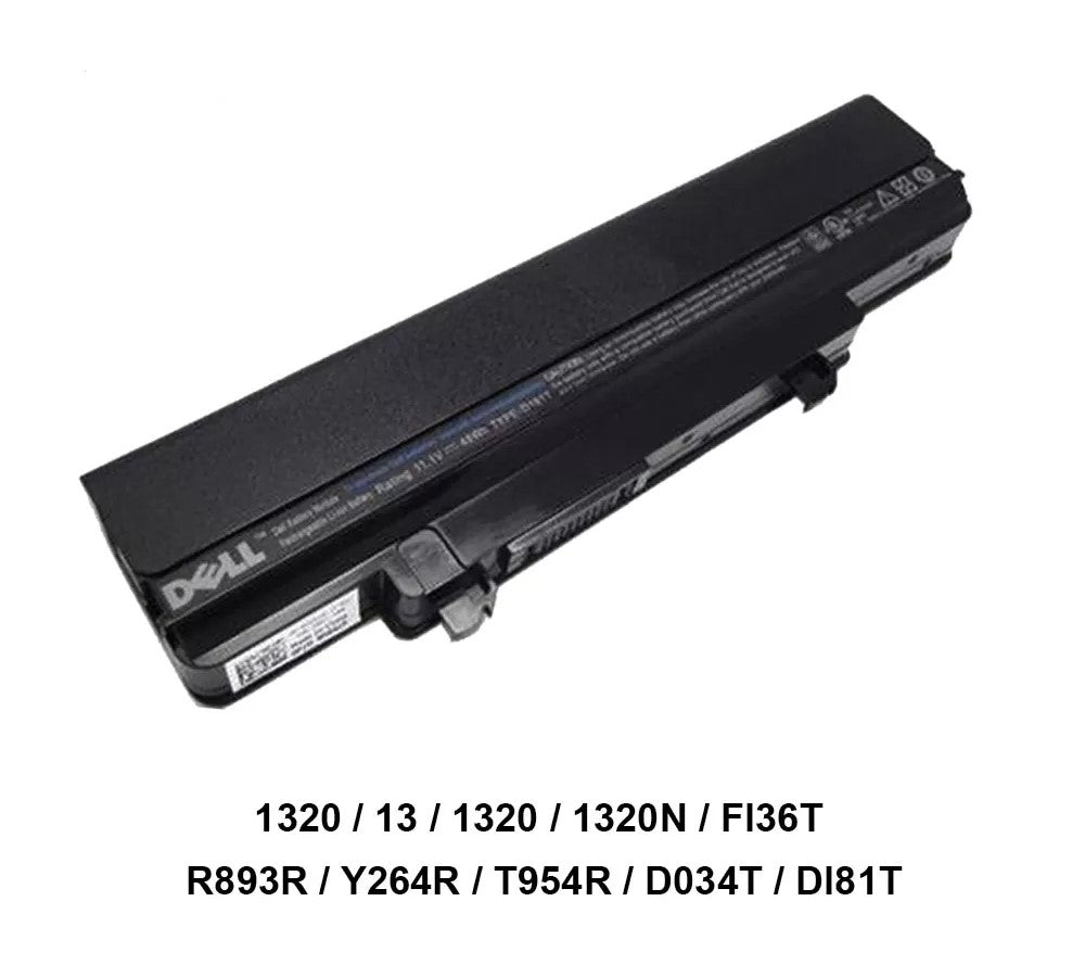 DELL Inspiron 1320n - 6 Cell T954R Original Laptop Notebook Battery ( 1 Yr Warranty )