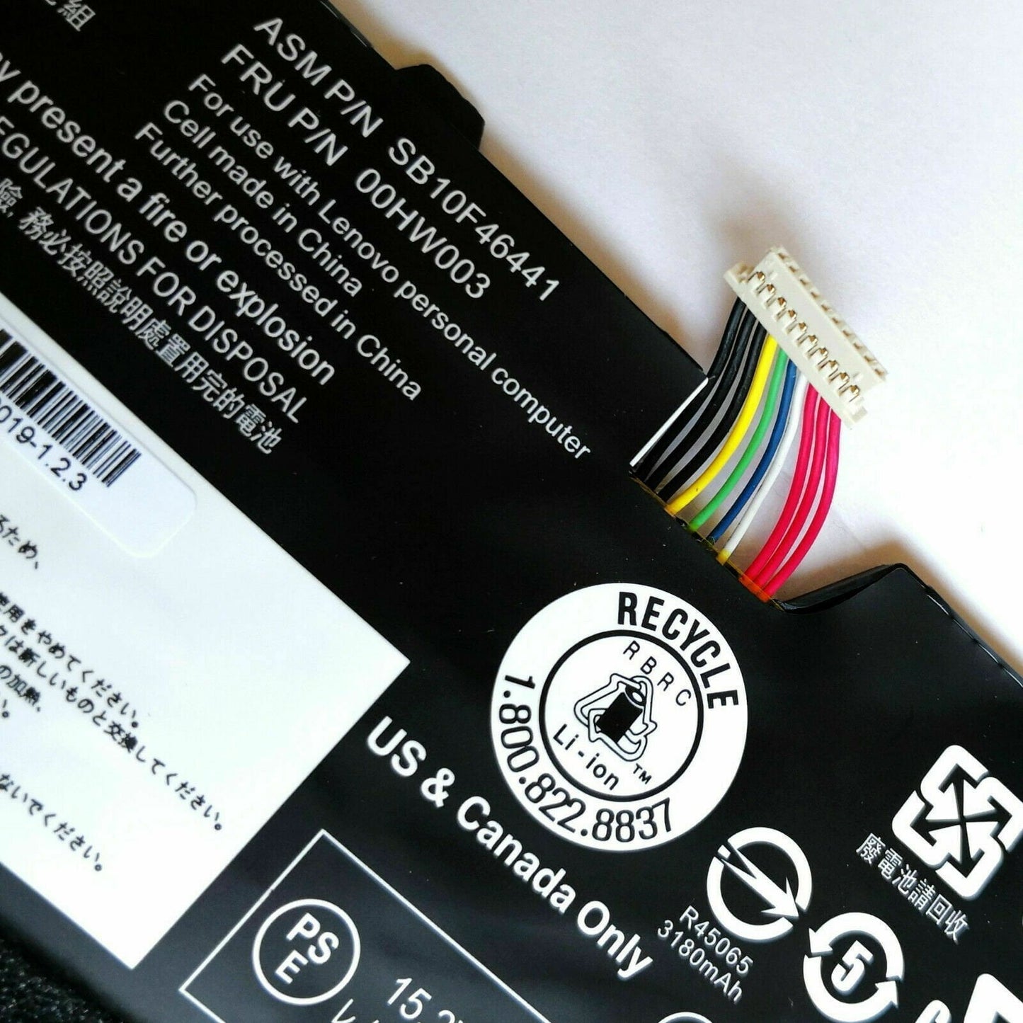 LENOVO ThinkPad X1 Carbon 20BT000CAU - 00HW003 Original Laptop Notebook Battery (1 Yr Warranty)