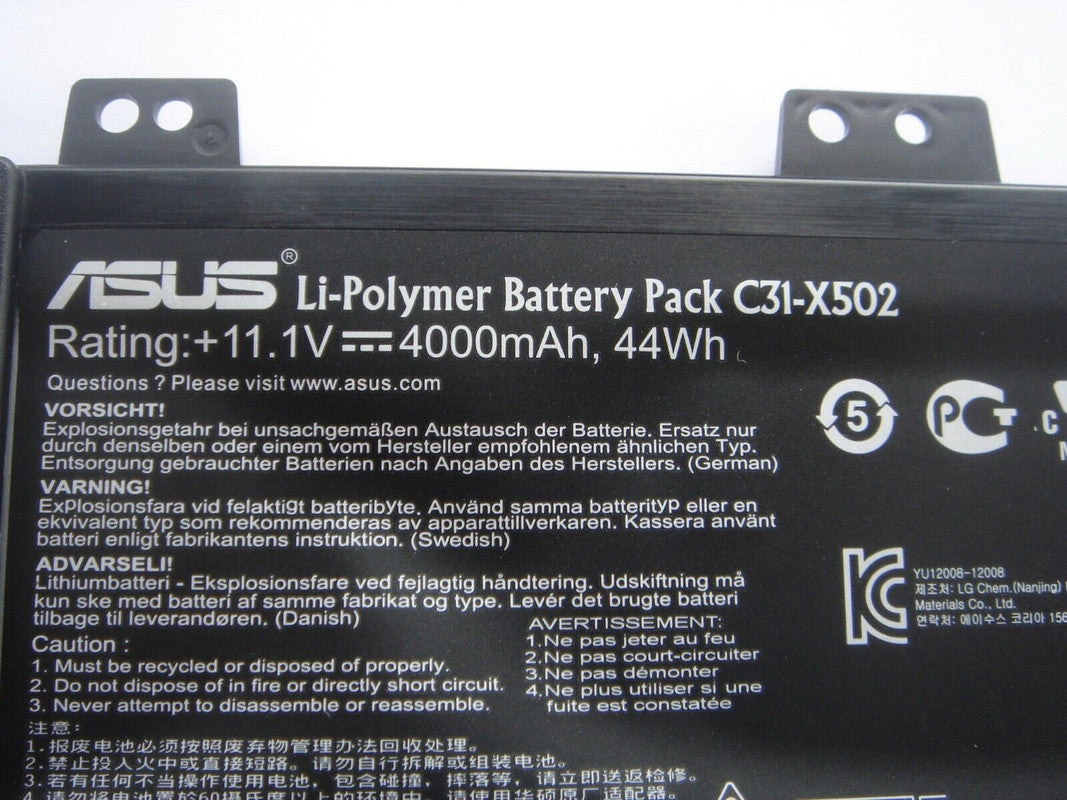 ASUS C31-X502 - C31-X502 Original Laptop Notebook Battery (1 Yr Warranty)