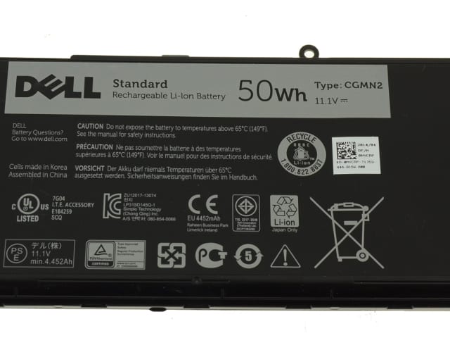 DELL CGMN2 - CGMN2 Genuine Original Laptop Notebook Battery (1 Yr Warranty)