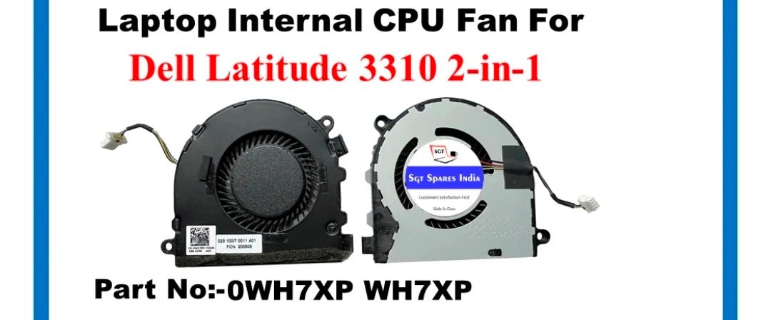 Original FAN Dell Latitude 3310 2 in 1 P/N : 0WH7XP , WH7XP