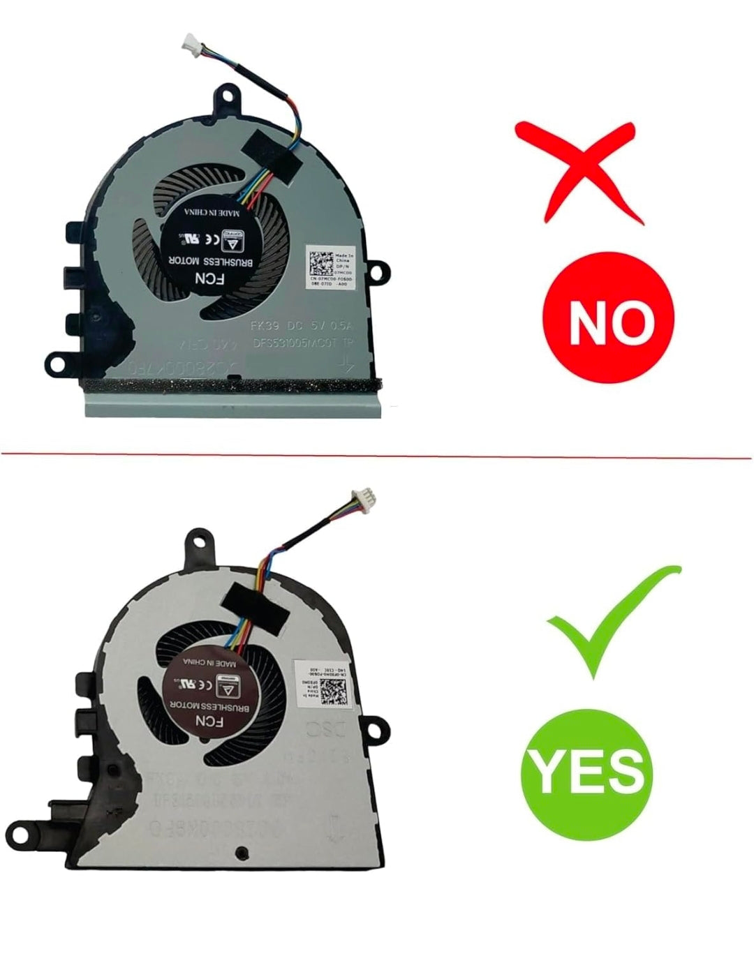 Original FAN Dell Latitude 3590 P/N : 0FX0M0 , FX0M0