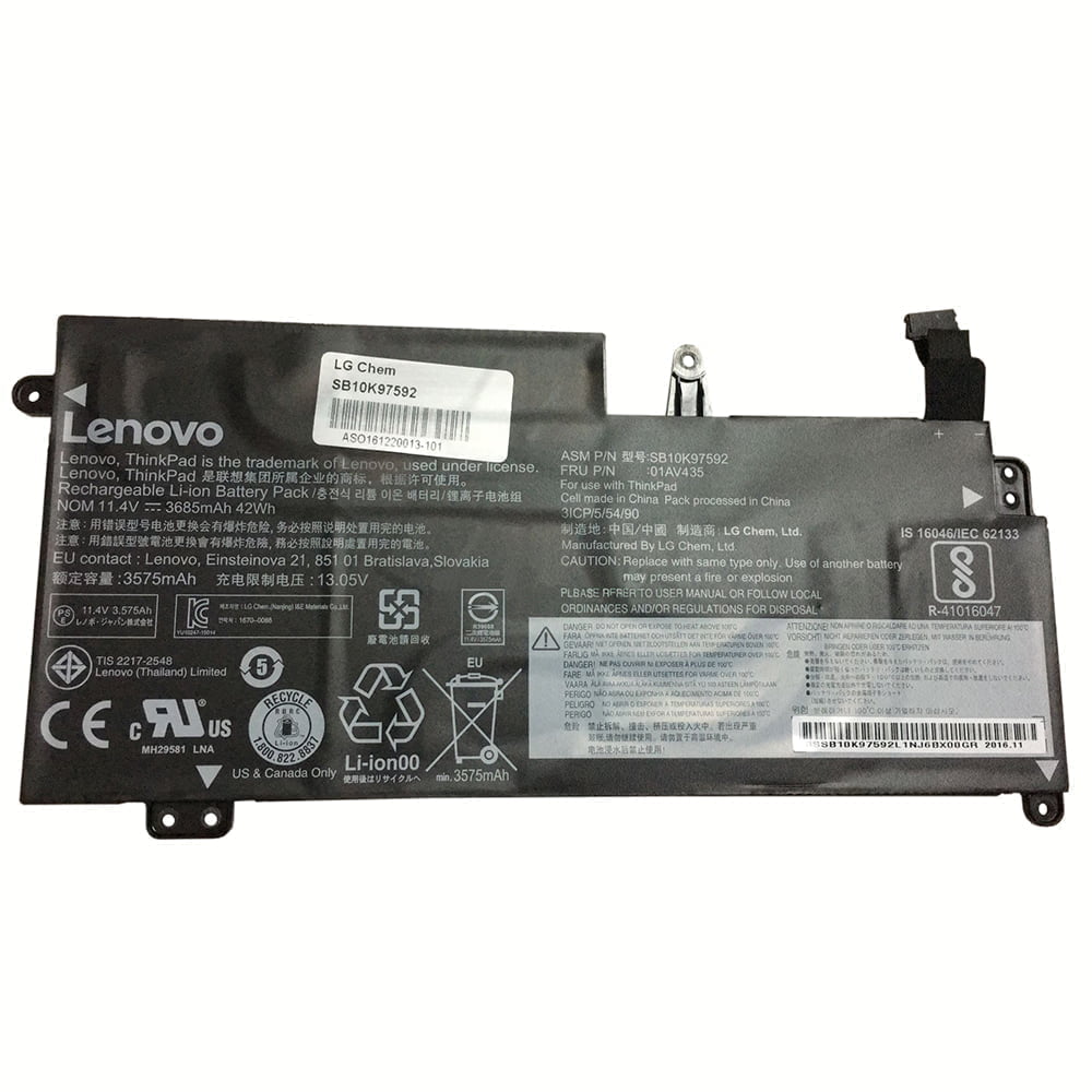 LENOVO ThinkPad New S2 2018 0PCD - 01AV435 Original Laptop Notebook Battery (1 Yr Warranty)
