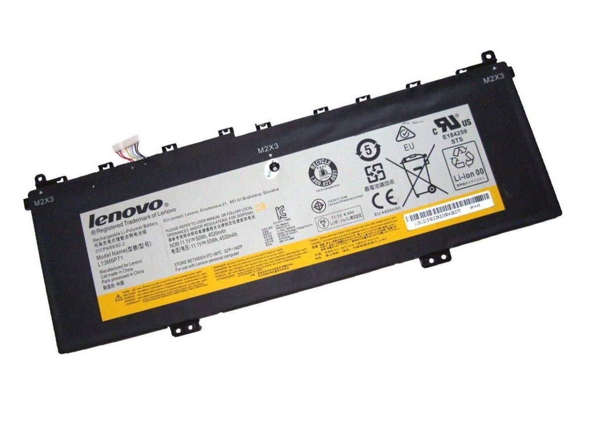 LENOVO Yoga 2 13 80DN - L13M6P71 Original Laptop Notebook Battery (1 Yr Warranty)