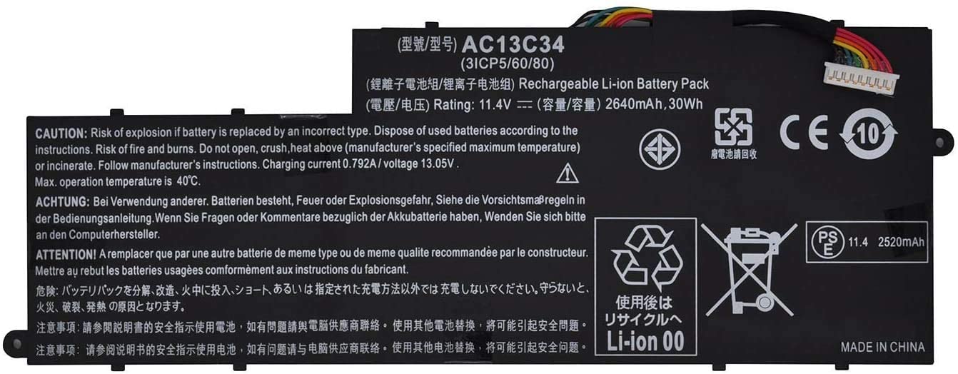 ACER 31CP5/60/80 - AC13C34 Original Laptop Notebook Battery (1 Yr Warranty)