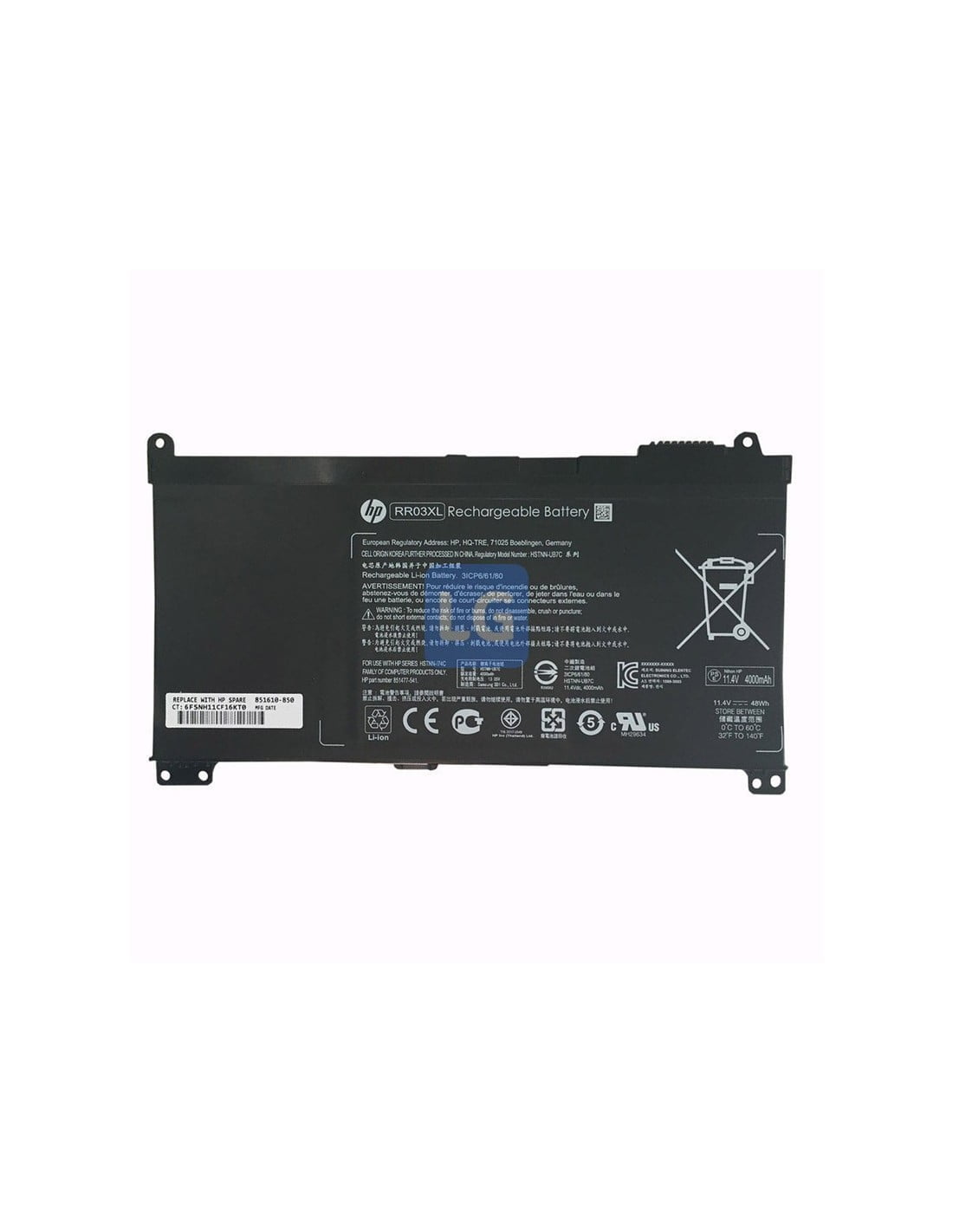 HP ProBook 450 G4(Z2Z47ES) - RR03XL Original Laptop Notebook Battery (1 Yr Warranty)