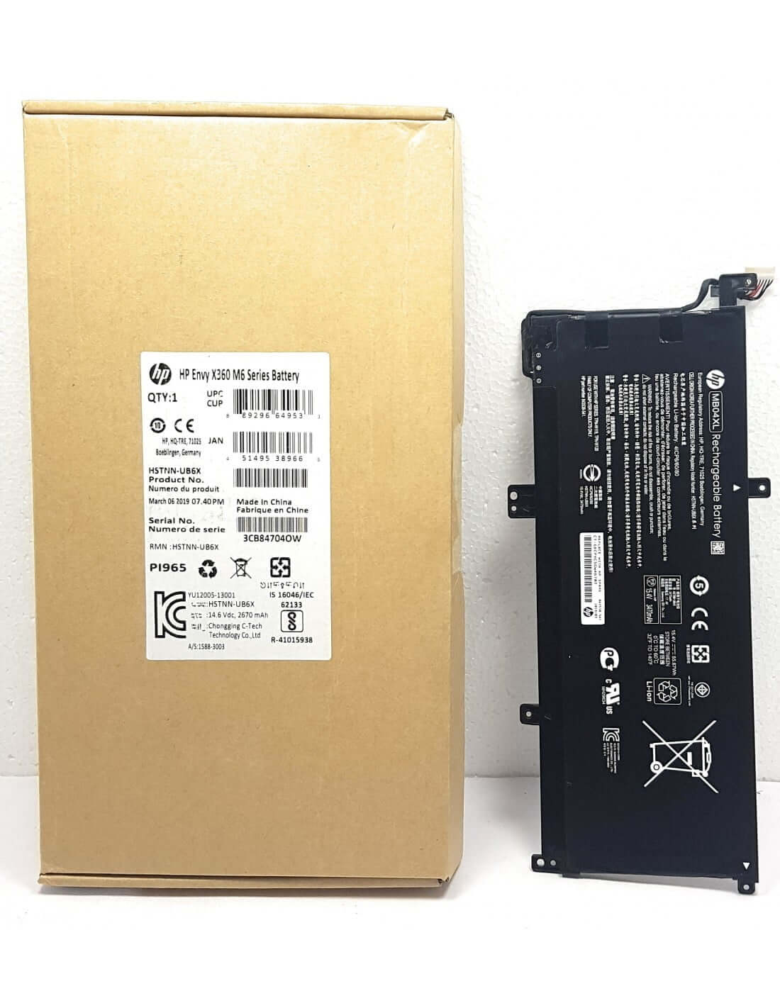 HP Envy X360 15-AQ100NB - MB04XL Original Laptop Notebook Battery (1 Yr Warranty)