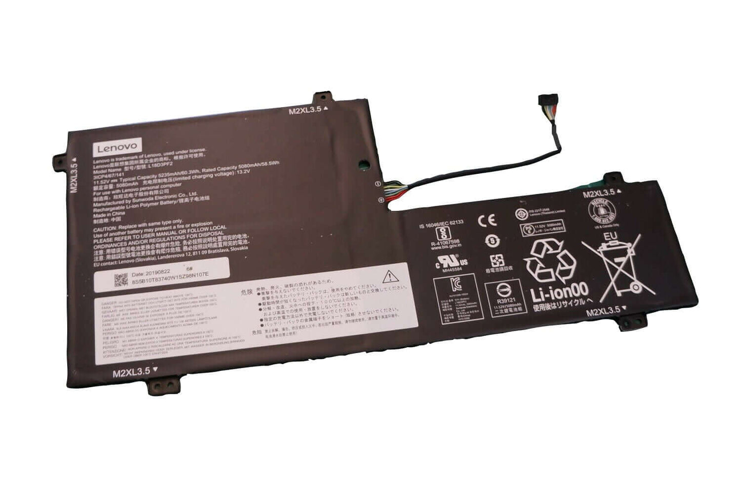 LENOVO Yoga C740-15IML 81TD002DMJ - L18M3PFA Original Laptop Notebook Battery (1 Yr Warranty)