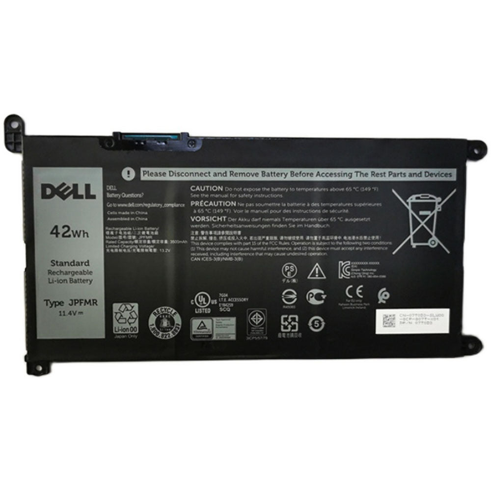 DELL Chromebook 3100 YPKD0 - JPFMR Original Laptop Notebook Battery (1 Yr Warranty)