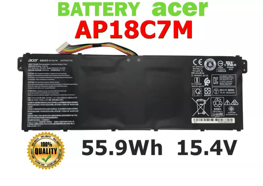ACER TMP414-53-78K2 - AP18C7M Original Laptop Notebook Battery (1 Yr Warranty)