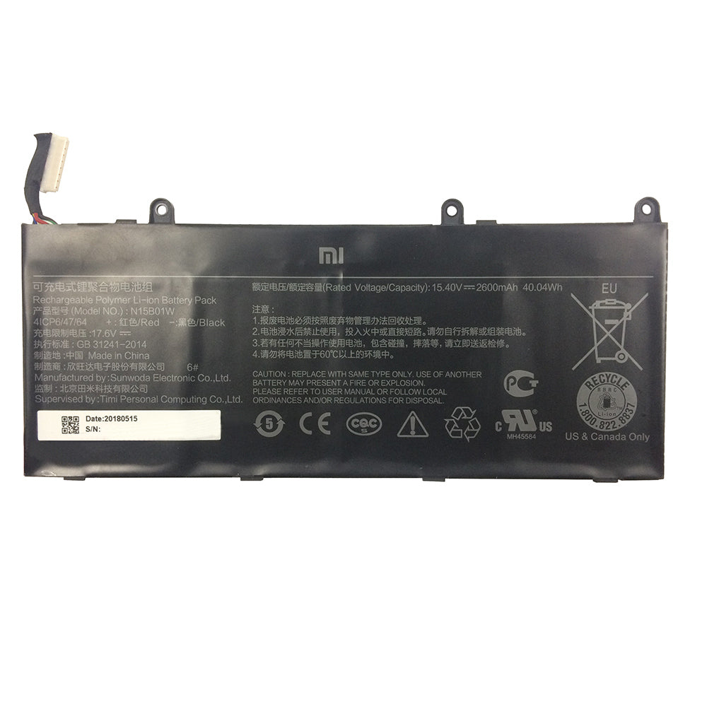 MI N15B01W - N15B01W Genuine Original Laptop Notebook Battery (1 Yr Warranty)