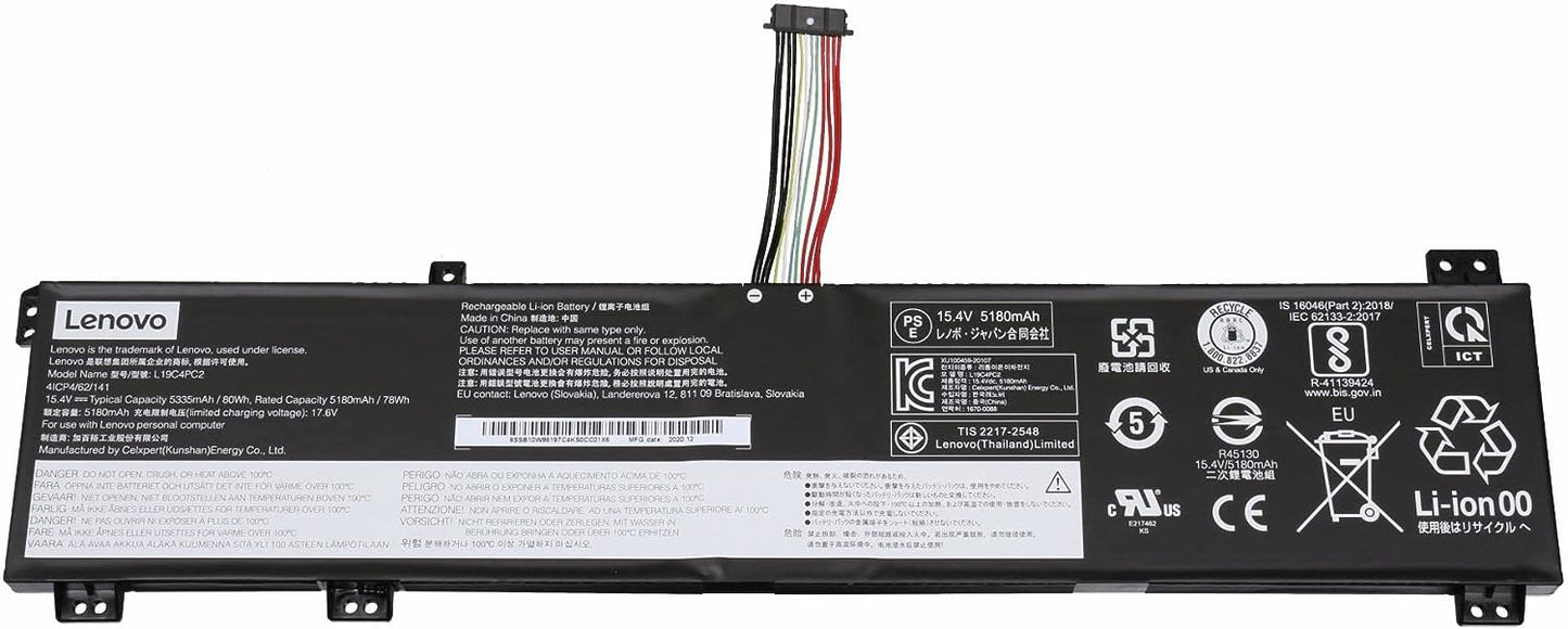 LENOVO L19C4PC2 - L19C4PC2 Original Laptop Notebook Battery (1 Yr Warranty)