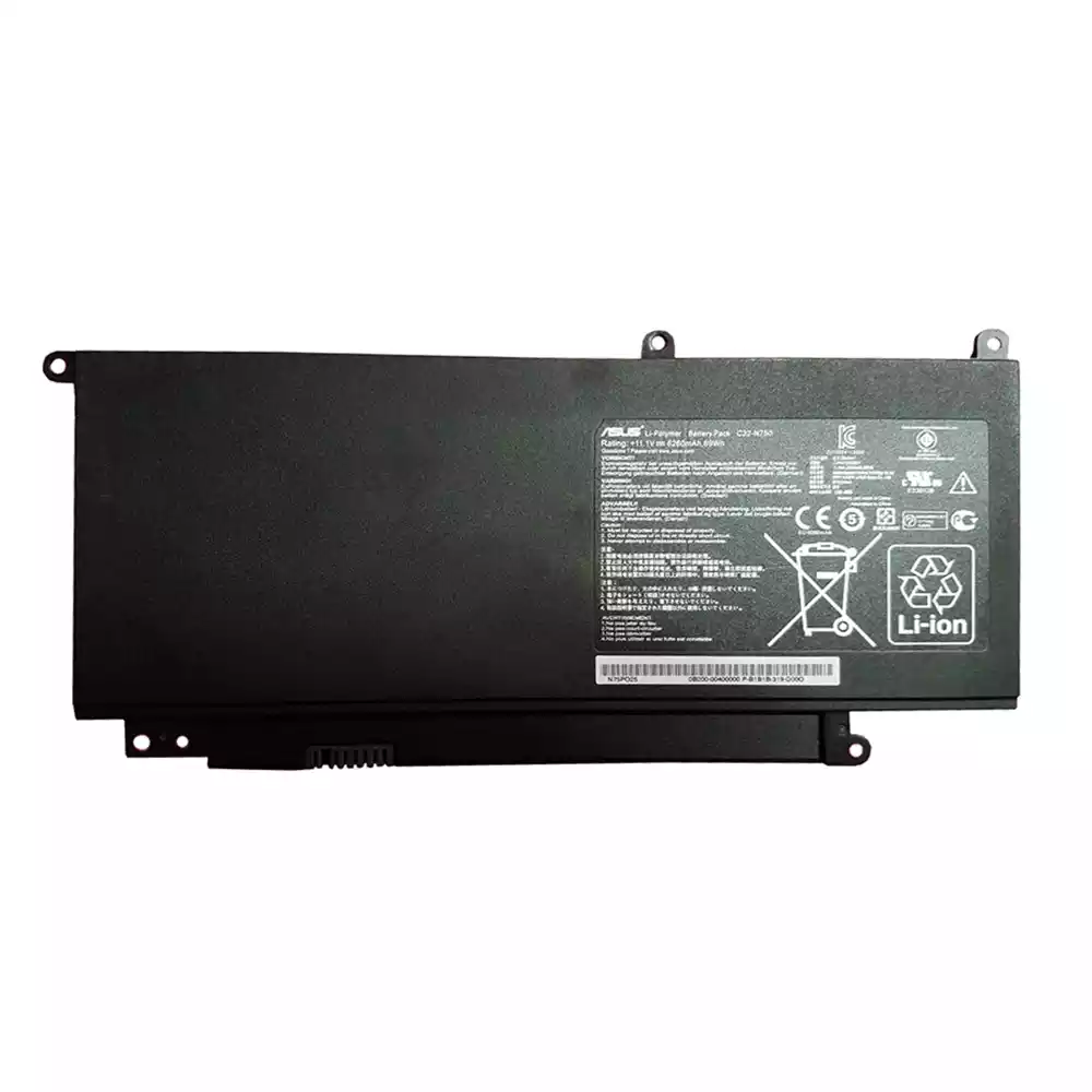 ASUS C32-N750 - C32-N750 Original Laptop Notebook Battery (1 Yr Warranty)