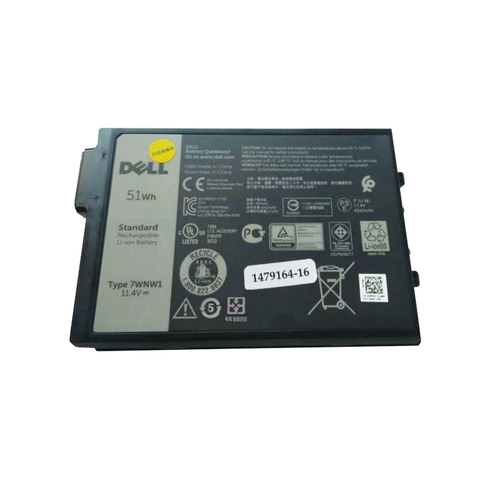 DELL 7WNW1 - 7WNW1 Genuine Original Laptop Notebook Battery (1 Yr Warranty)