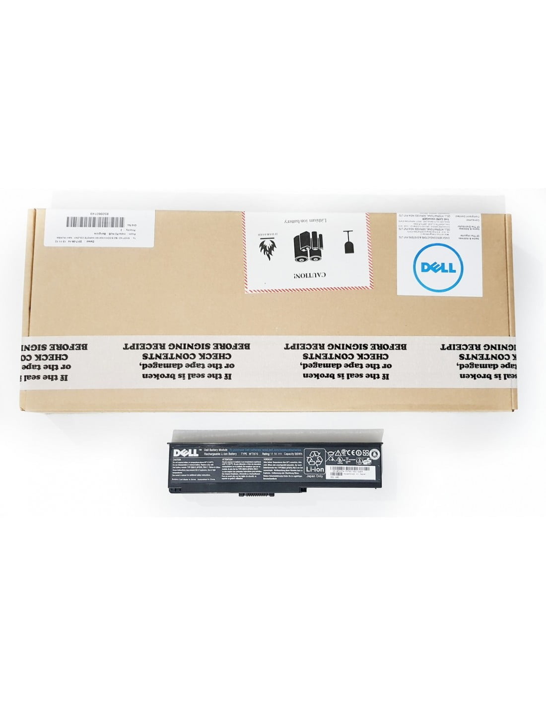 DELL FT080 - WW116 Original Laptop Notebook Battery (1 Yr Warranty)