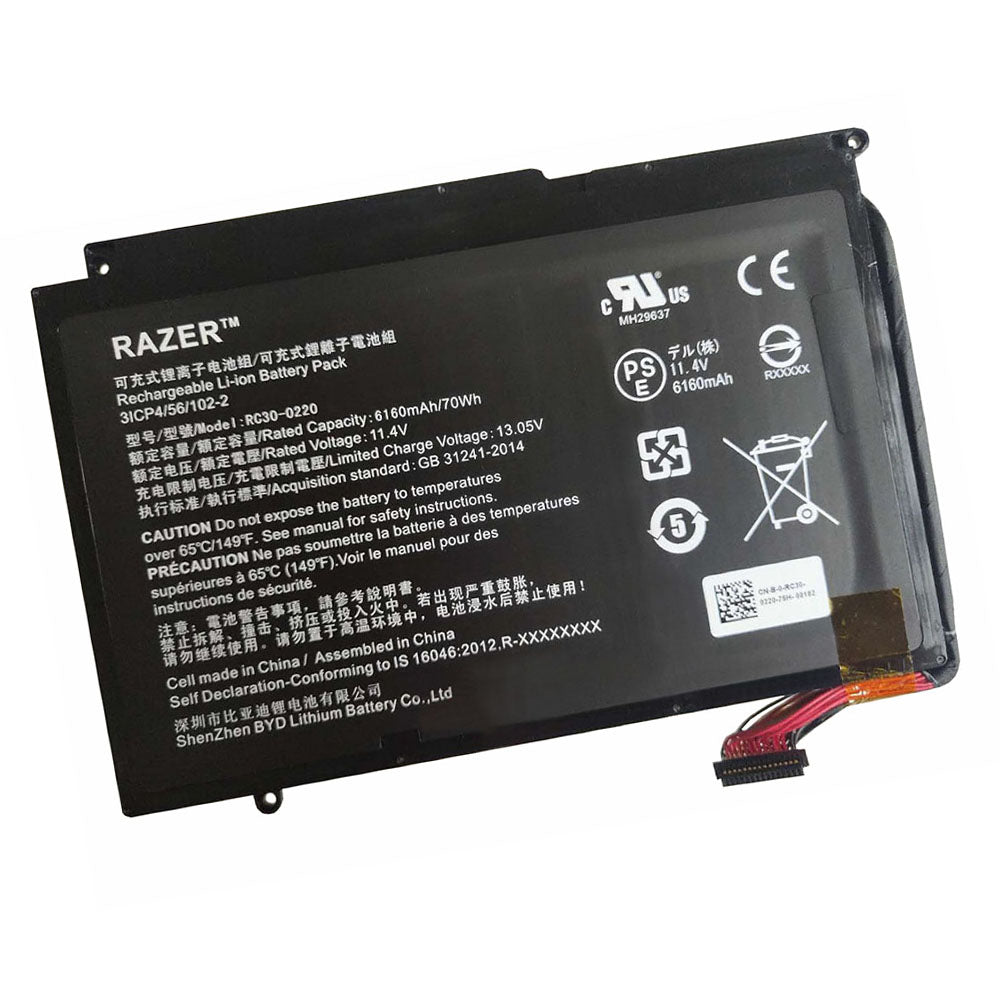 RAZER RC30-0220 - RC30-0220 Genuine Original Laptop Notebook Battery (1 Yr Warranty)