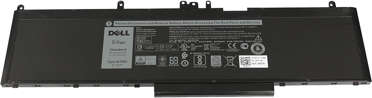 DELL PRECISION 3510 - WJ5R2 Original Laptop Notebook Battery (1 Yr Warranty)