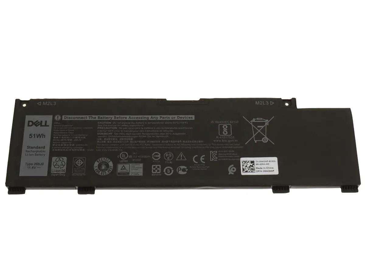 DELL 266J9 - 266J9 Genuine Original Laptop Notebook Battery (1 Yr Warranty)