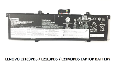 LENOVO L21C3PD5 - L21C3PD5 Original Laptop Notebook Battery (1 Yr Warranty)