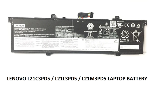 LENOVO L21C3PD5 - L21C3PD5 Original Laptop Notebook Battery (1 Yr Warranty)