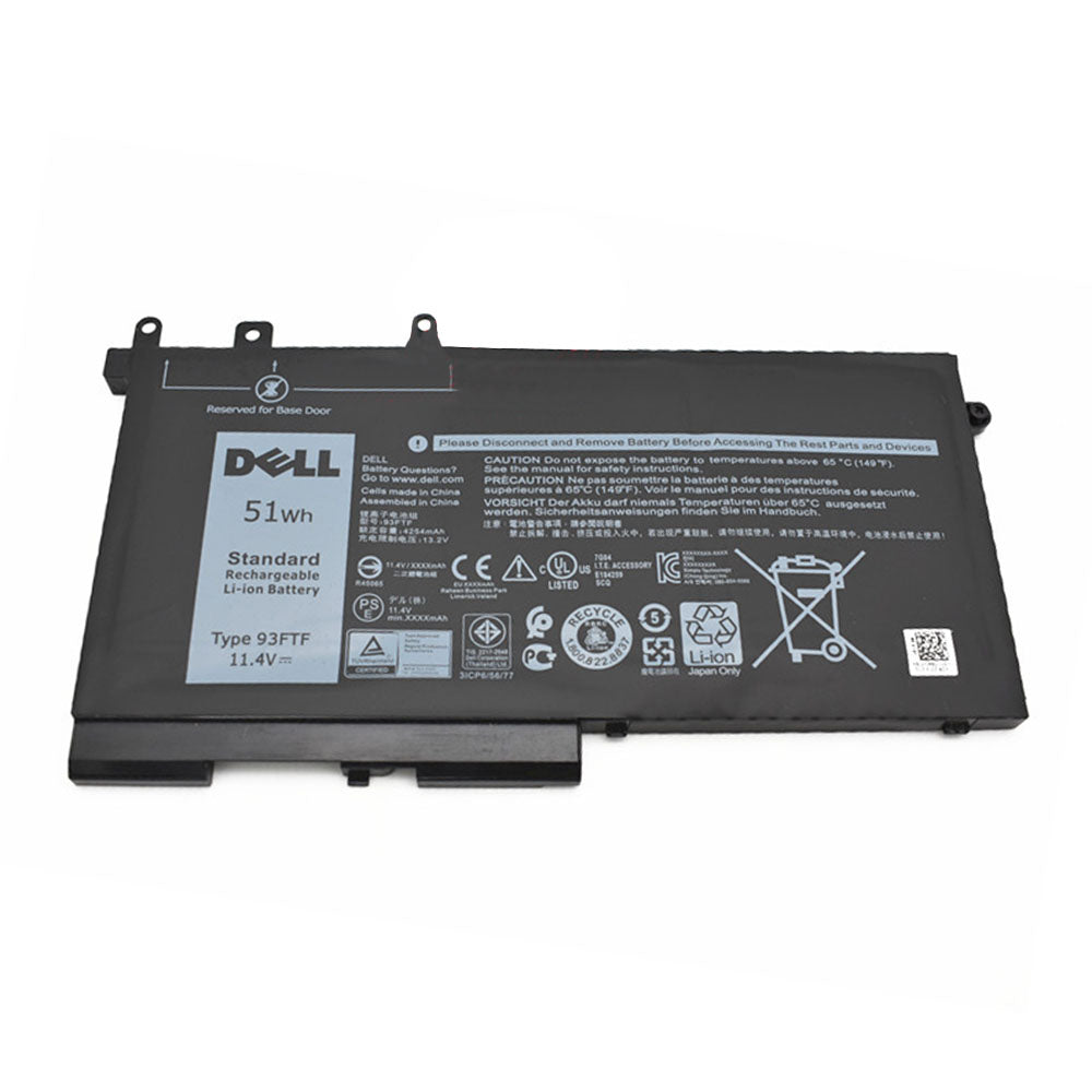 DELL LATITUDE 5490 - 93FTF Genuine Original Laptop Notebook Battery (1 Yr Warranty)