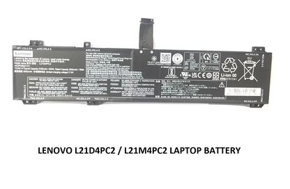 LENOVO L21D4PC2 - L21D4PC2 Original Laptop Notebook Battery (1 Yr Warranty)