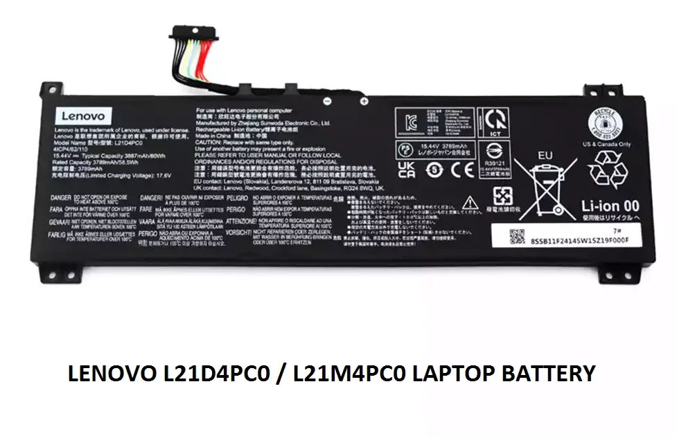 LENOVO L21D4PC0 - L21D4PC0 Original Laptop Notebook Battery (1 Yr Warranty)