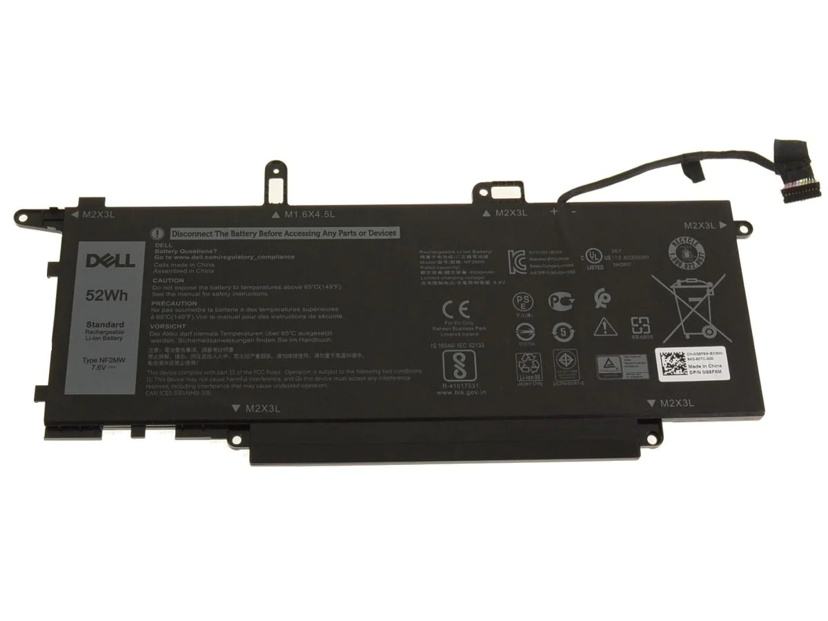 DELL NF2MW - NF2MW Original Laptop Notebook Battery (1 Yr Warranty)