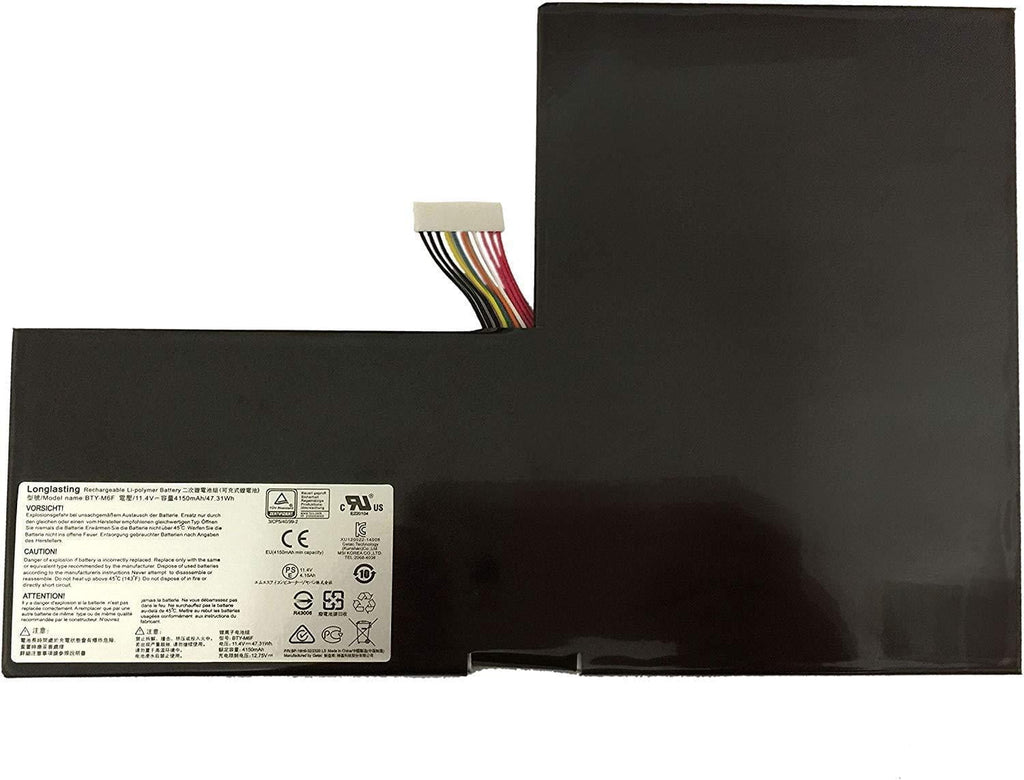 MSI BTY-M6F - BTY-M6F Original Laptop Notebook Battery (1 Yr Warranty)