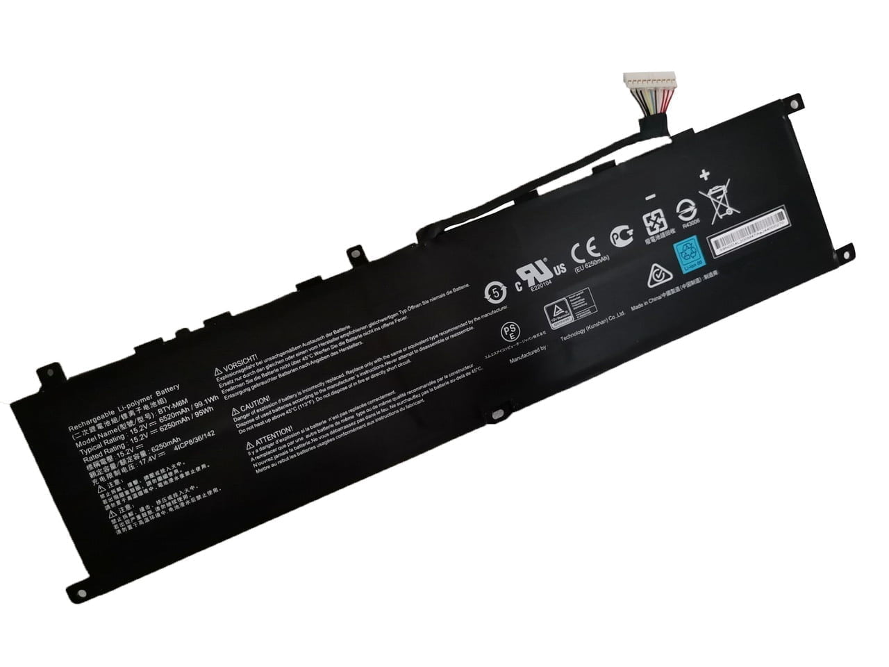 MSI GS66 Stealth 10SGS MS-16V1 - BTY-M6M Original Laptop Notebook Battery (1 Yr Warranty)