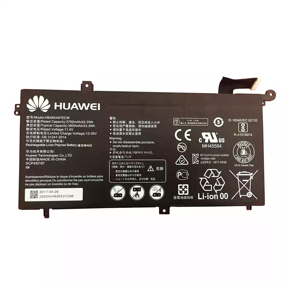 HUAWEI HB46K497ECW - HB46K497ECW Original Laptop Notebook Battery (1 Yr Warranty)