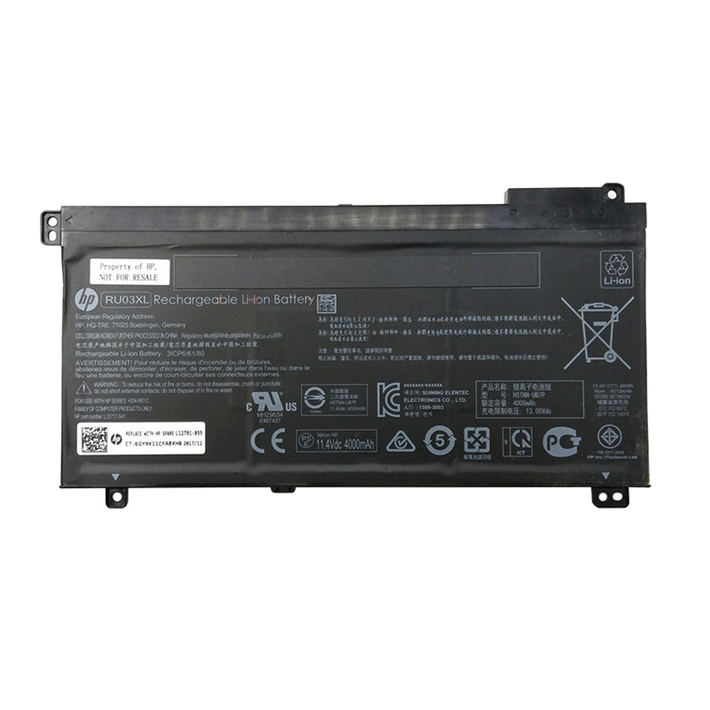 HP ProBook x360 440 G1 ( 4WV03ES ) - RU03XL Original Laptop Notebook Battery (1 Yr Warranty)