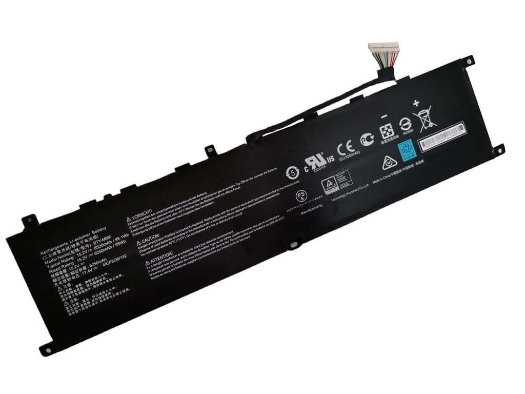 MSI Creator 15 A10SET-047NL - BTY-M6M Original Laptop Notebook Battery (1 Yr Warranty)