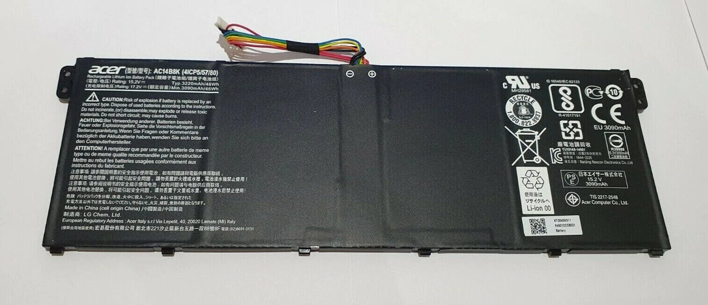 ACER Swift 3 SF315-51G-57QM - AC14B8K Original Laptop Notebook Battery (1 Yr Warranty)