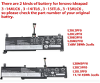LENOVO L20C3PF0 - L20M3PF0 Original Laptop Notebook Battery (1 Yr Warranty)
