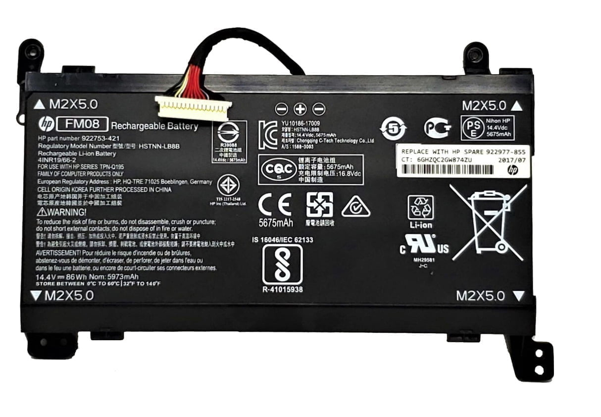 HP Omen 17-AN008NO - FM08XL Original Laptop Notebook Battery (1 Yr Warranty)