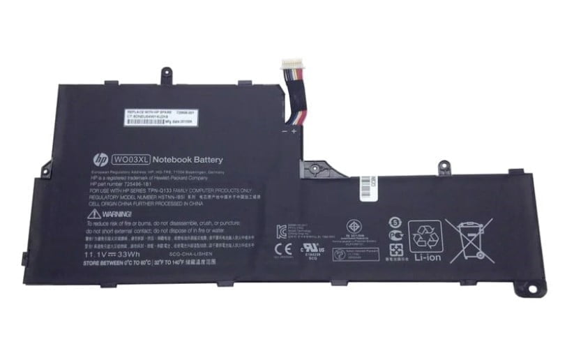 HP 725606-001 - WO03XL Original Laptop Notebook Battery (1 Yr Warranty)