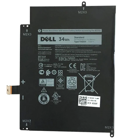 DELL YX0HX - YX0HX Genuine Original Laptop Notebook Battery (1 Yr Warranty)