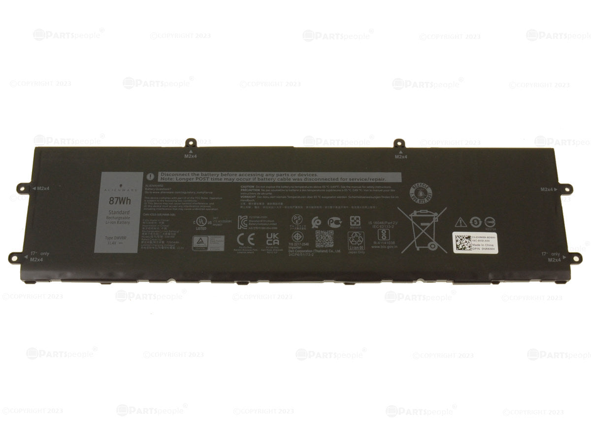 DELL Alienware x17 R1 - DWVRR Original Laptop Notebook Battery (1 Yr Warranty)