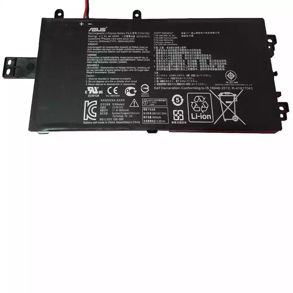 ASUS C31N1522 - C31N1522 Original Laptop Notebook Battery (1 Yr Warranty)