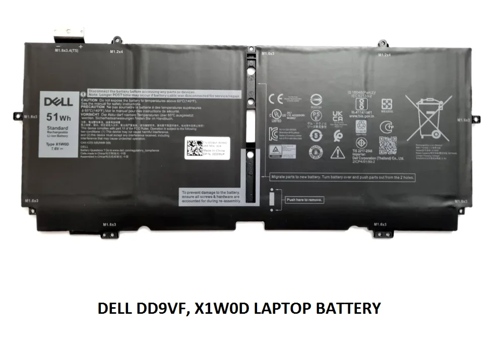 DELL P103G002 0FDRT XX3T7 00FDRT NN6M8 0NN6M8 – DD9VF Genuine Original Laptop Notebook Battery ( 1 Yr Warranty )