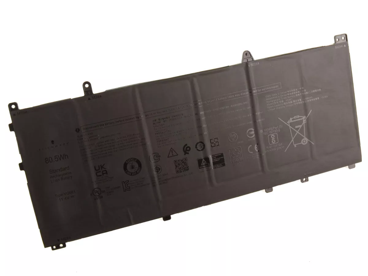 DELL VG661- 6 cell -Alienware x14 R1/R2 80.5Wh Original Laptop Notebook Battery ( 1 Yr Warranty )